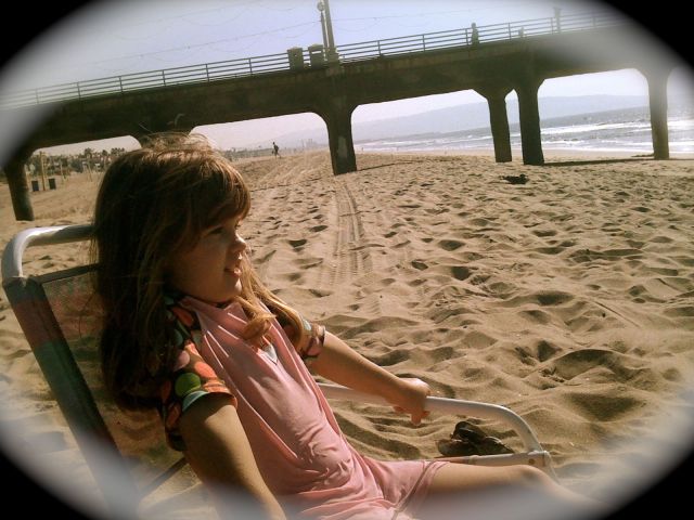 Right after her prayer